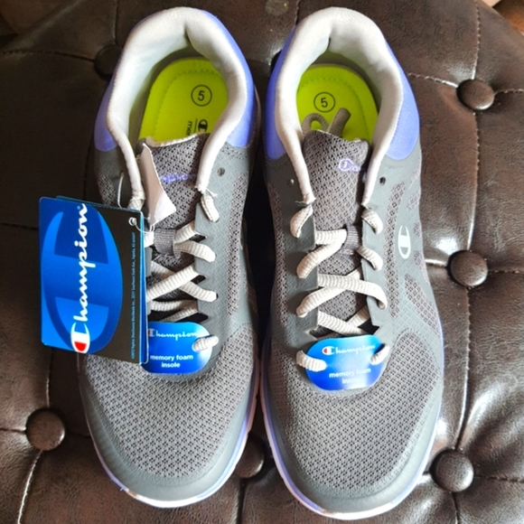 🆕 NWT CHAMPIONS MEMORY FOAM SNEAKERS ATHLETIC SHOES (4-04132020) - Picture 1 of 7